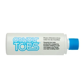 On Your Toes Foot Powder for Smelly Feet - Natural, Long-Lasting Shoe Powder, Odor Control for Stinky Feet - Fast-Acting Shoe Deodorizer (4 Pack)