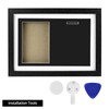 QWORK Medal Display Shadow Box - 1 Medal Display Case