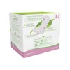 ORGANYC Hypoallergenic 100% Organic Cotton Panty Liners, 24-count Boxes (Pack