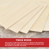 Pack of 20 Balsa Wooden Panels, 100 x 100 x