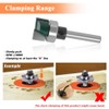 Mesee Industrial Grade Flush Trim Template Router Bit 1/4 Inch