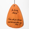 In Loving Memory 18-inch Windchime, Bronze w/I am with You