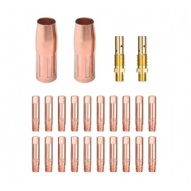 Mig Welding Torch Accessory Kit 0.030 for Lincoln Magnum 100L Weld-Pak,Welding Tips, gas nozzles 21-50 1/2",gas diffusers Fit Welding Torch,Copper (0.030”)