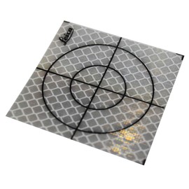 Reflective Tape Survey Targets(100PCS,40X40mm,White)