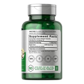 Mastic Gum 1500mg Antioxidante Salud Digestiva 100 Americano