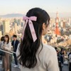 CHENLONB リボン ヘアクリップ 4本セット 蝶結び 髪飾り かわいい おしゃれ 結婚式 入学式