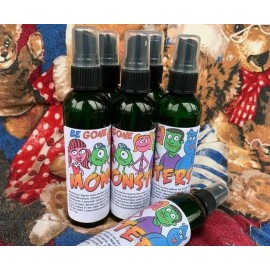 Monster Be Gone Spray, Monster Kid Spray,,Monster Spray,Smudge Kid Friendly