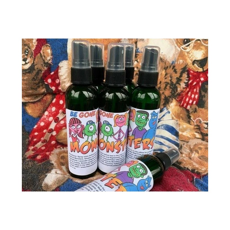 Monster Be Gone Spray, Monster Kid Spray,,Monster Spray,Smudge Kid Friendly