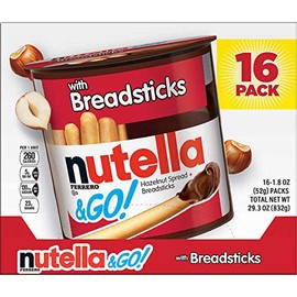Ferrero Expect More Nutella & Go, 1.8 oz, 64 count