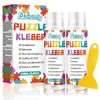 Paistely Puzzle Kleber Transparent, Puzzle Glue Mit Einfachem Schwammkopf und