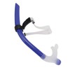 Swimming Snorkel Reduced Drag Silicone Swimming Breathing Tube with Adjustable
