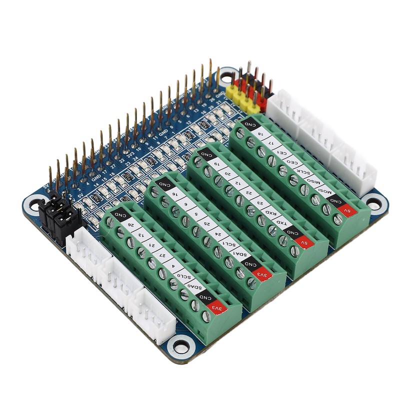 Sensor Expansion Board for 4B 3B CM4 PCF8591 LED GPIO