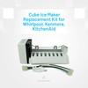 EvertechPRO 2198597 Icemaker Replacement for Whirlpool Refrigerator W10122502 626663 1016069