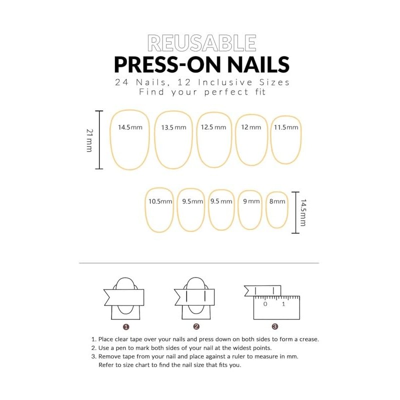 Press on nails-YH13