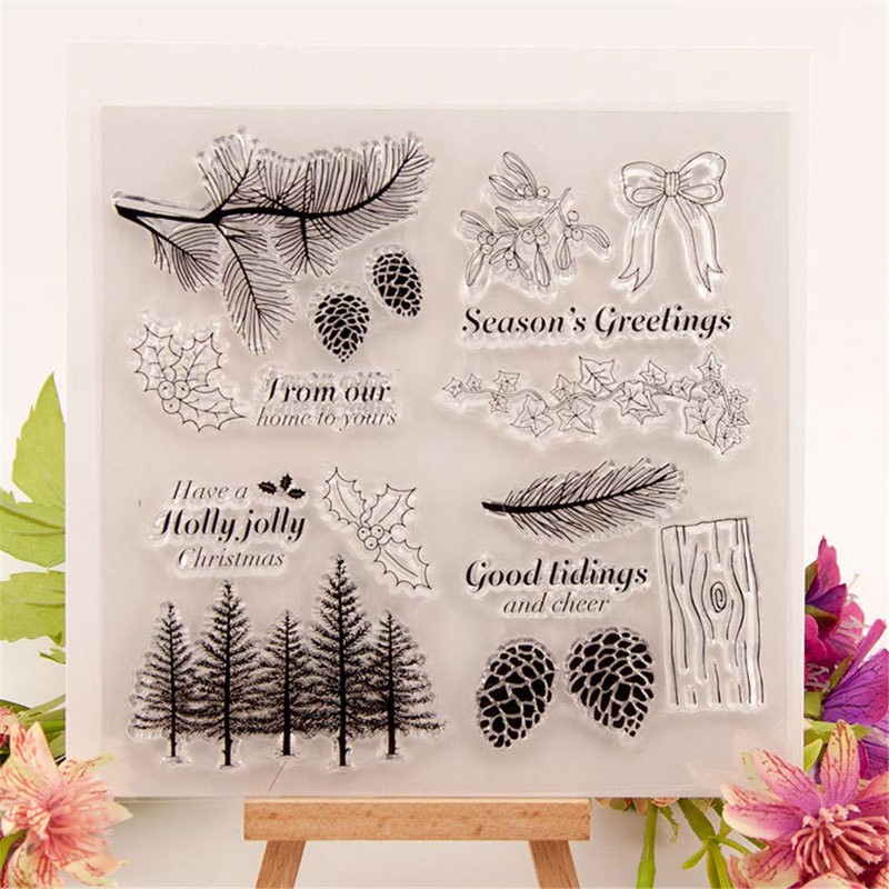 Clear Stamps for Greeting Cards, Decoration and Scrapbooking