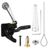 MARRTEUM Heavy Duty Self Locking Gate Gravity Latch Automatic Spring