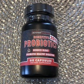 Bowmar Nutrition Bomar Nutrition Digestive Probiotics 60 Capsules 4-pack