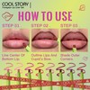 8pcs Nude Lip Liner Makeup Set - Waterproof & Smudge-Proof