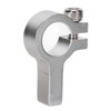 3Pcs Tube Clamp Hub Aluminum Shaft Clamping M4 Thread Mounting