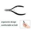 Cuticle Nipper with Non-Slip Handle Nail Cutical Clippers Nail Care