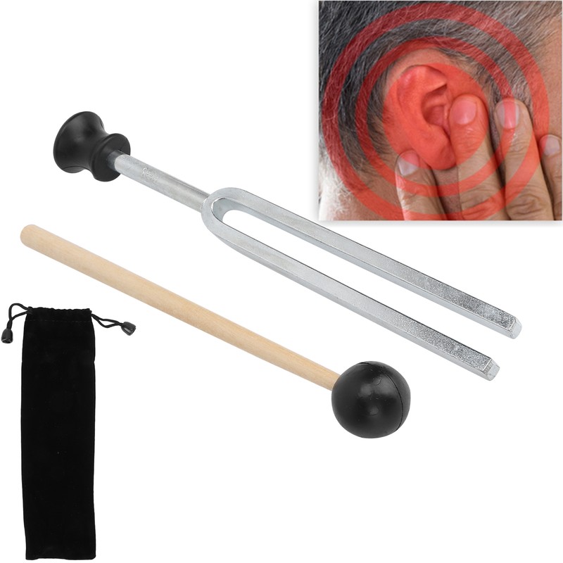 Tuning Fork Virbration Experimental Instrument Musical 256Hz Stainless Steel Resonant