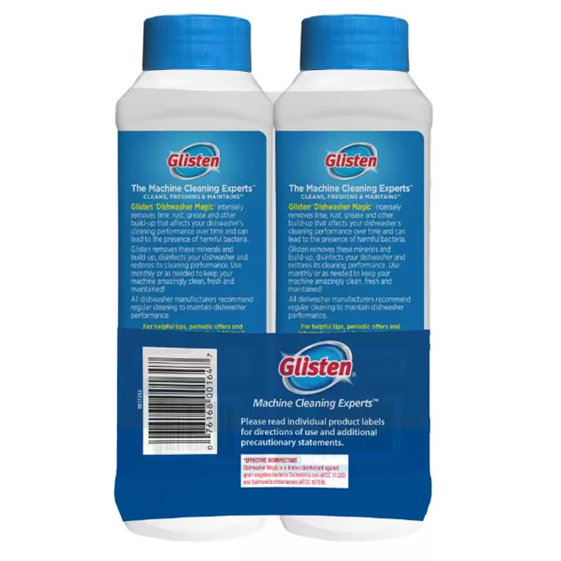 Glisten Dishwasher Magic Machine Cleaner & Disinfectant, 12 fl oz,