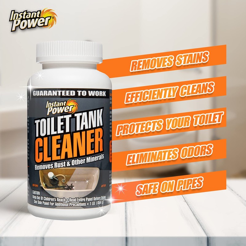 Instant Power Toilet Tank Cleaner – Bathroom Toilet Cleaning Powder,