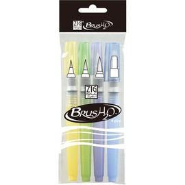 Kuretake Zig Watercolor System Brush2O, Multicolor, S