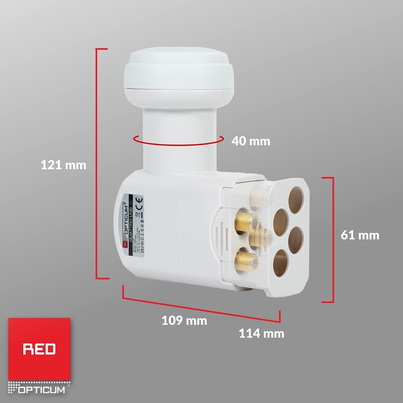 Opticum Quad LNB Satellite Connection Switch Device