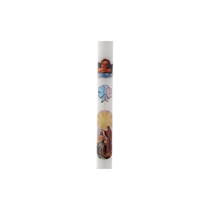 Holyart Candele, ceri, ceretti: Candela rito del Battesimo