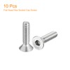 QUARKZMAN #10-24x3/4 Inch Flat Countersunk Socket Cap Screws 10 Pieces
