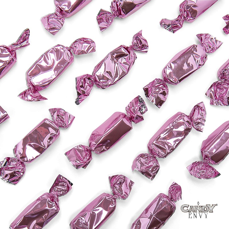 Light Pink Individually Wrapped Caramels - 2 Pound Bag -