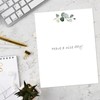 60 Sheets Stationery Letterhead Paper Greenery Letter Paper Eucalyptus Leaves