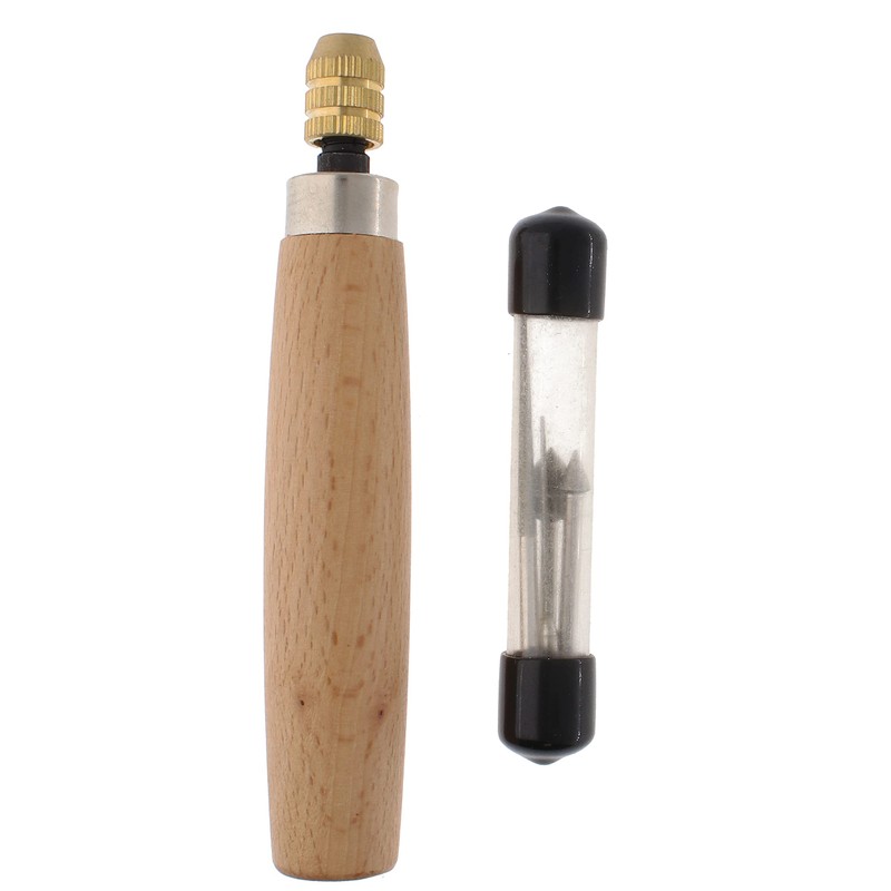 The Beadsmith Diamond Reamer Set – 4 Interchangeable Tips, Wood