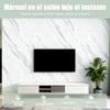 ZYJXLY 60x1200cm Papel Tapiz Autoadhesivo,Lámina autoadhesiva de mármol brillante impermeable,Vinilo