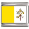 Vatican City Rectangle Flag Italian Charm