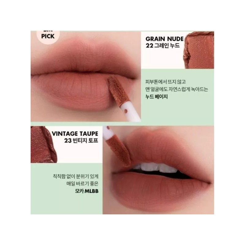 Rom&nd Zero Velvet Tint 5.5g Jolsey Tinte Labial Coreana