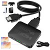 HDMI Splitter, 1 Input, 2 Outputs, Stable Version, Vibrant Color,