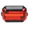 Schwinn LED Bike Lights Set, USB Rechargeable Headlight and Battery-Operated