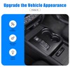 HIRUFAIT Gear Shift Panel Cover Trim for Honda Pilot 2016-2022/