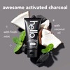 Hello Activated Charcoal Toothpaste, Fluoride Toothpaste with Activated Charcoal, Teeth
