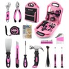 DIFFLIFE 157 Piece Pink Tool Set, Lady's Home Repairing Tool