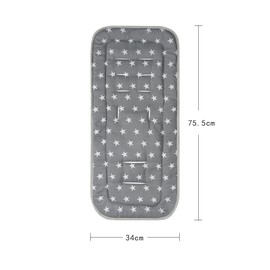 Baby Stroller Liner Pad Car Seat Reversible Pushchair Breathable Carriage Mat Air Mesh Universal Cushion for Stroller Bed Baby Dining Chair Bassinet Pram