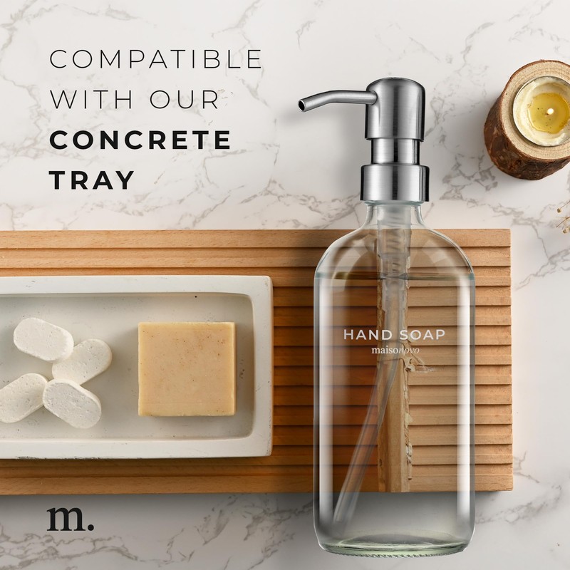 MaisoNovo Hand Soap Dispenser for Bathroom | 16.9 fl oz