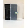 he-home essentials Flatware Tray+lid-Closes Tightly-Silverware Drawer Utensils Organizer with Cover-Cutlery
