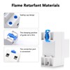 DIFCUL Electricity meter, DIN rail, AC meter 1 phase, electricity