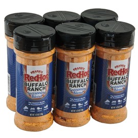 Frank's RedHot Buffalo Ranch Seasoning Blend, 4.75 oz (Pack of 6)