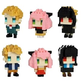 Nanoblock Micro-sized Building Blocks Mystery Bag ~ Various Styles ~ You Choose! - Spy X Family