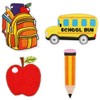 Back to School Iron On Patches - Cute Pencil, Backpack,