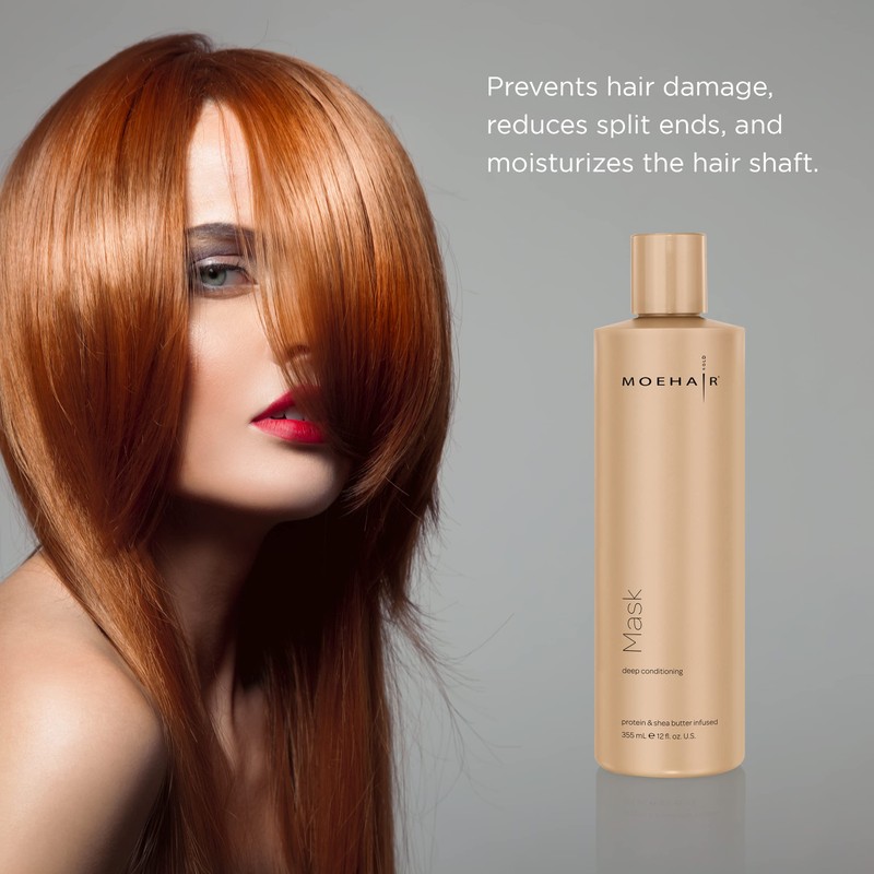 MOEHAIR hair mask deep conditioning protein and shea butter infused